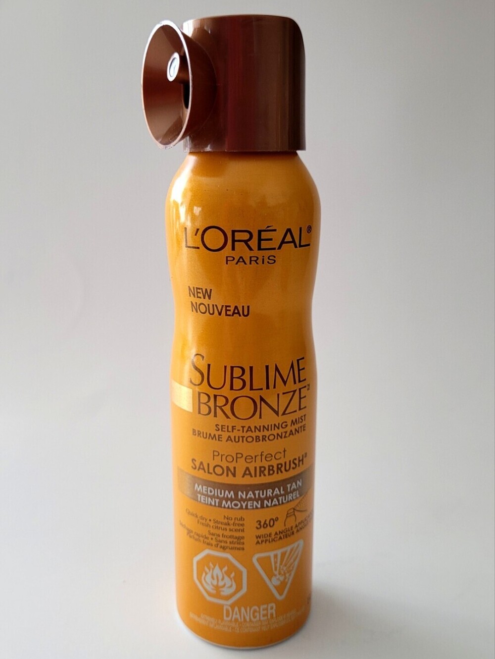 NEW L'Oréal Sublime Bronze Self-Tanning Mist Salon Airbrush Spray New 150ml